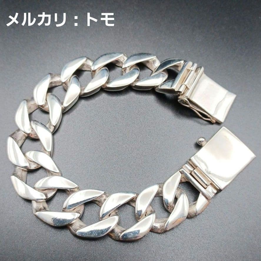 【新品】シルバー925 喜平ブレスレット シルバー925 喜平ブレスレット メンズ チェーンブレスレット シルバー