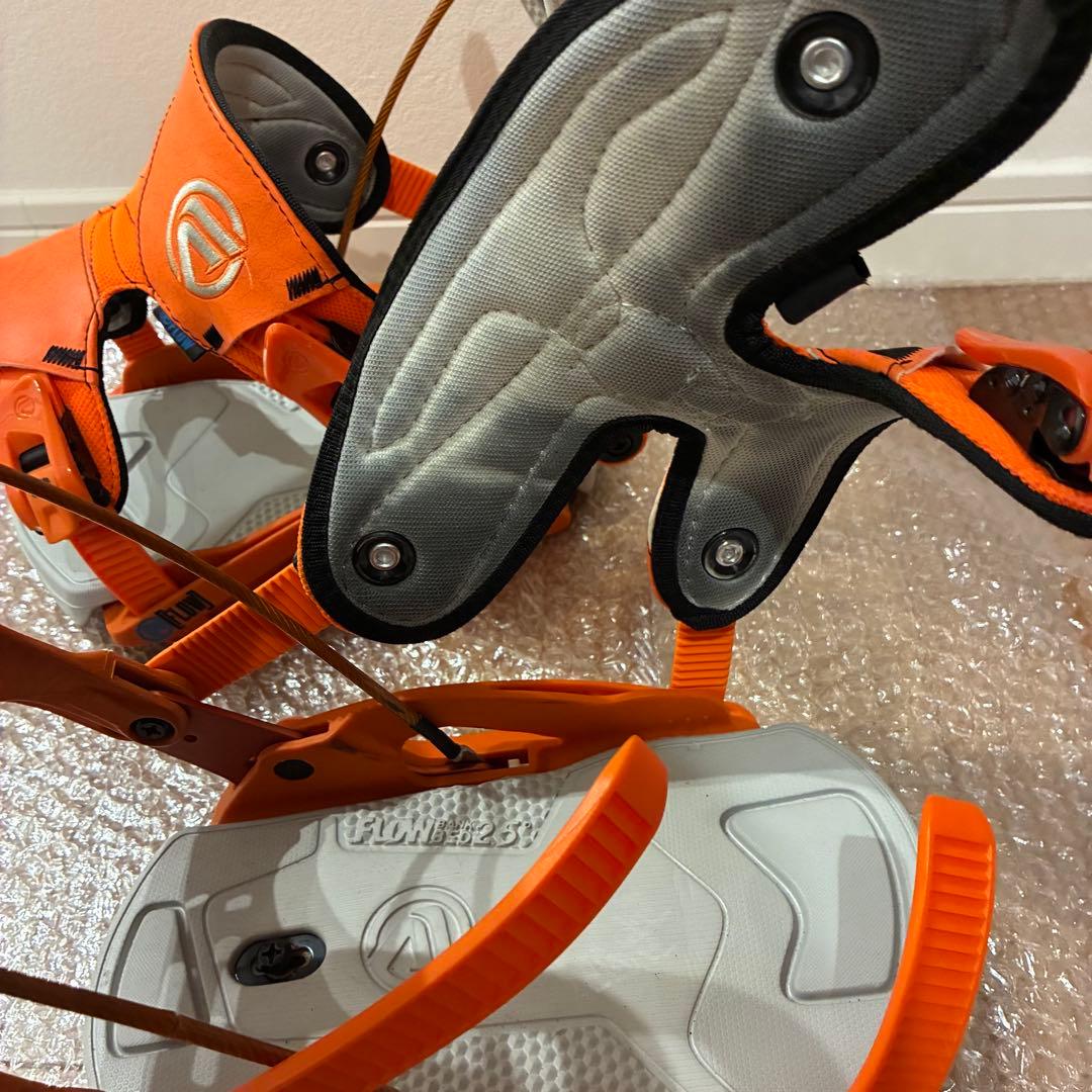 2016 FLOW FUSE FUSION オレンジ Lサイズ ビンディング - メルカリ