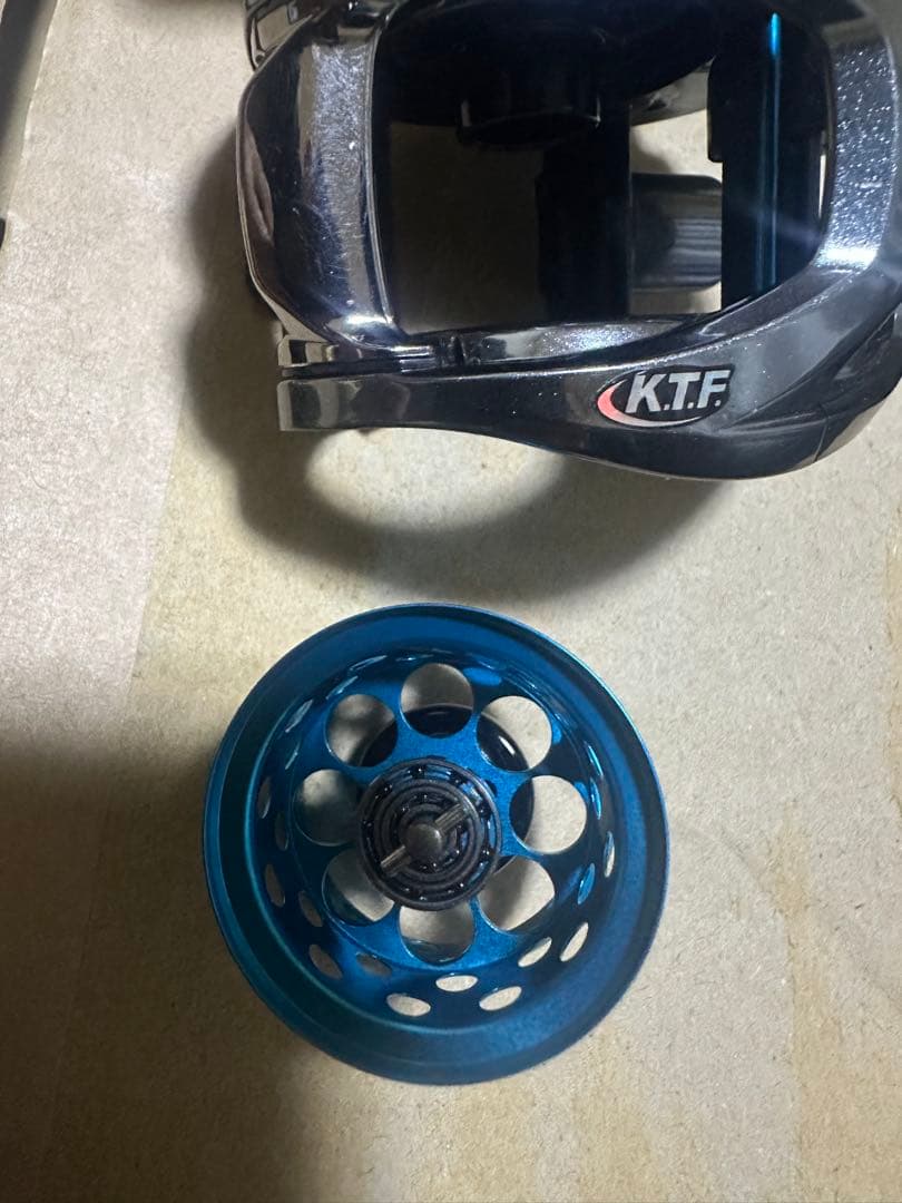 SHINSETSUTEINEI 様専用K.T.F. ベイトリール 青