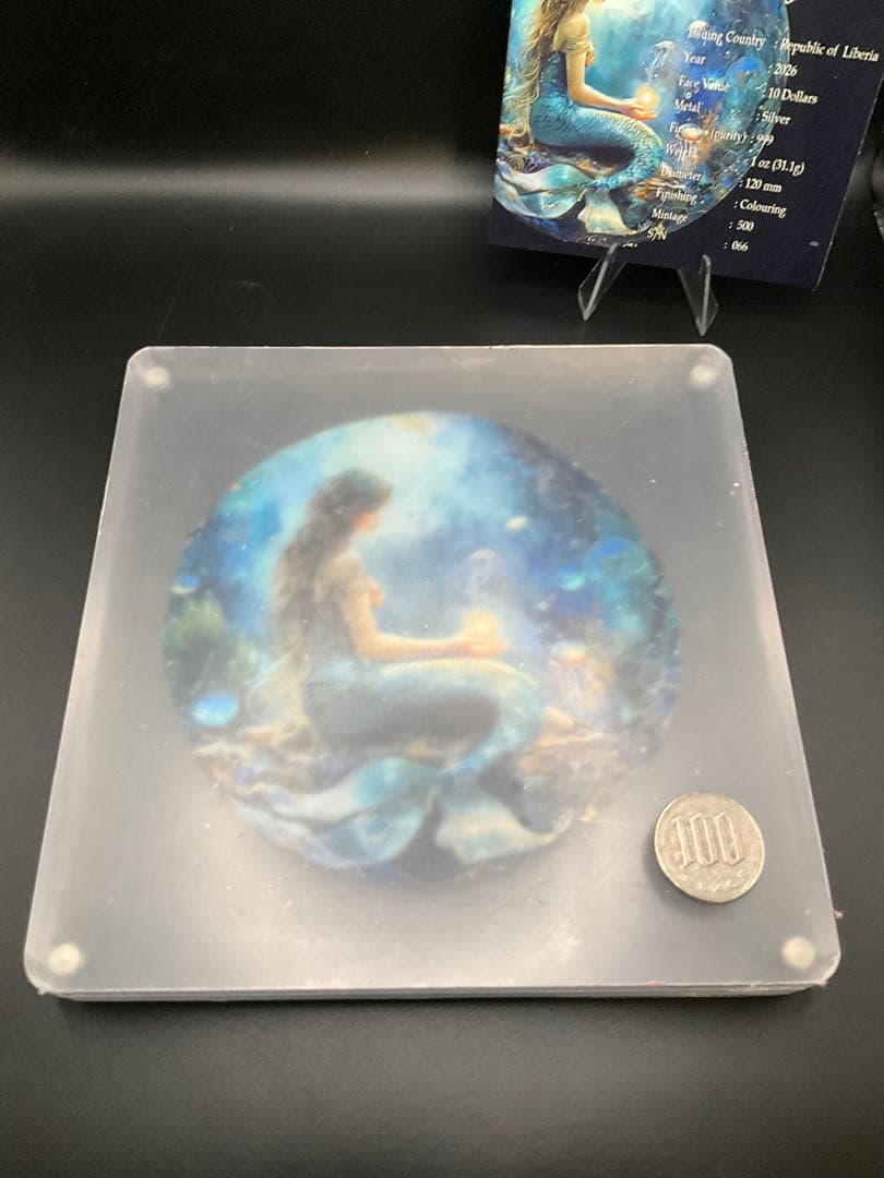 WHISPERS OF THE DEEP マーメイド 1oz 純銀貨 - メルカリ