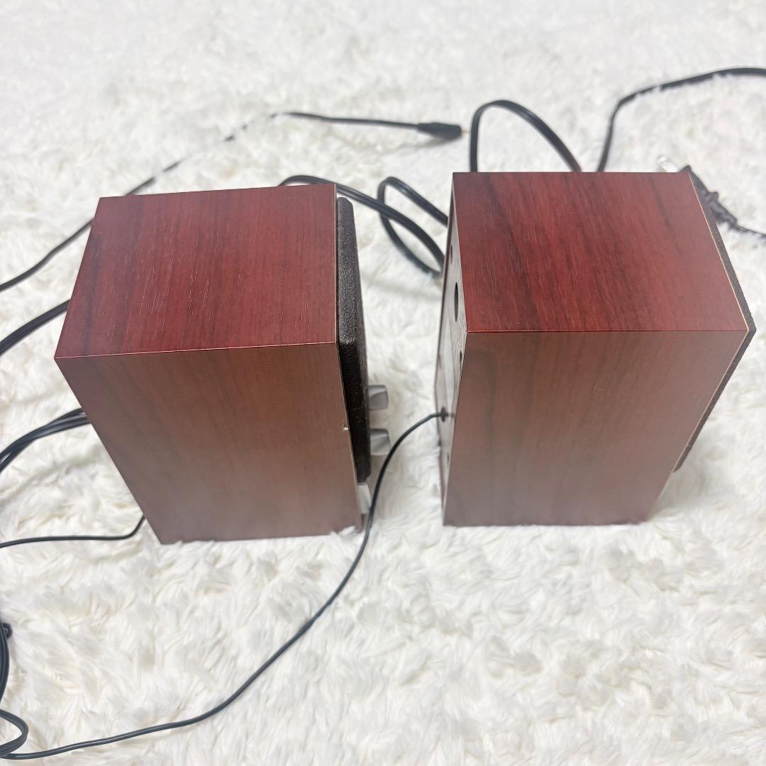 超美品✨】ELECOM MS-75CH マルチメディアスピーカー 木 - メルカリ