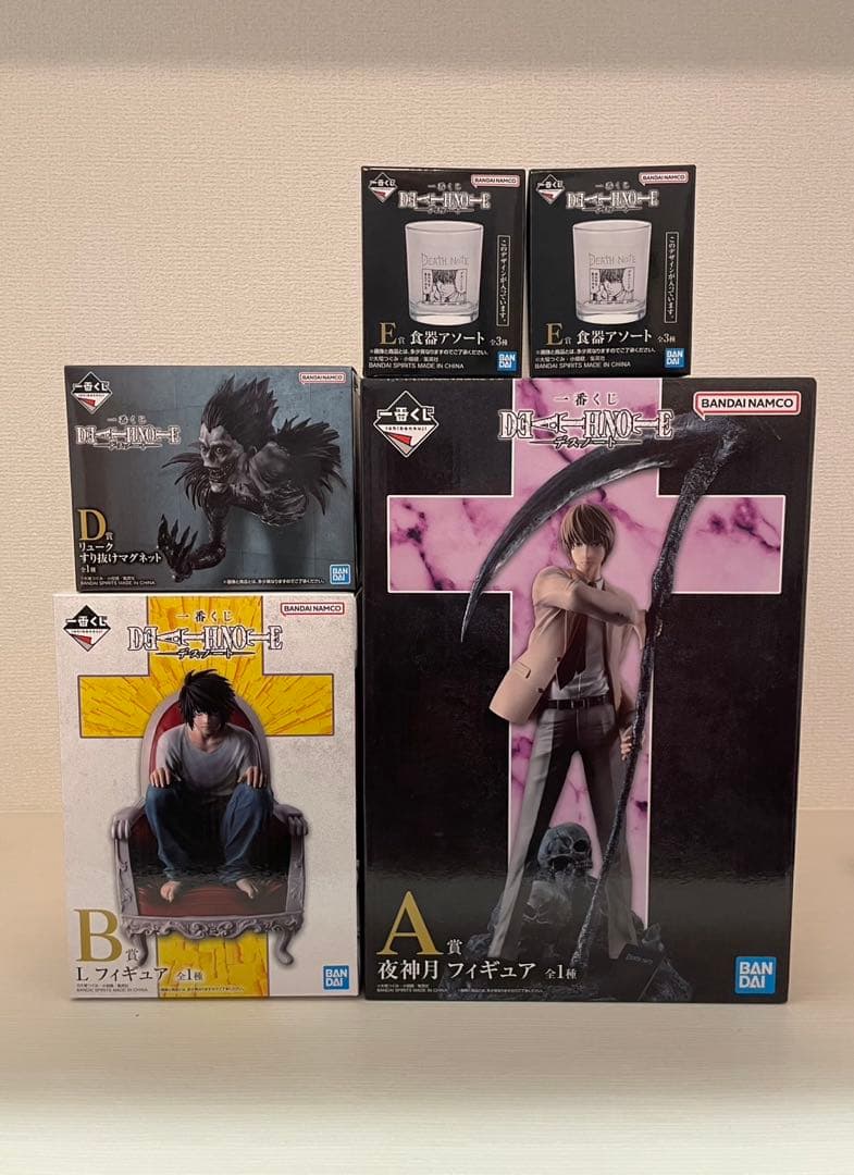 一番くじ】デスノート DEATHNOTE A賞 夜神月 B賞 L - メルカリ
