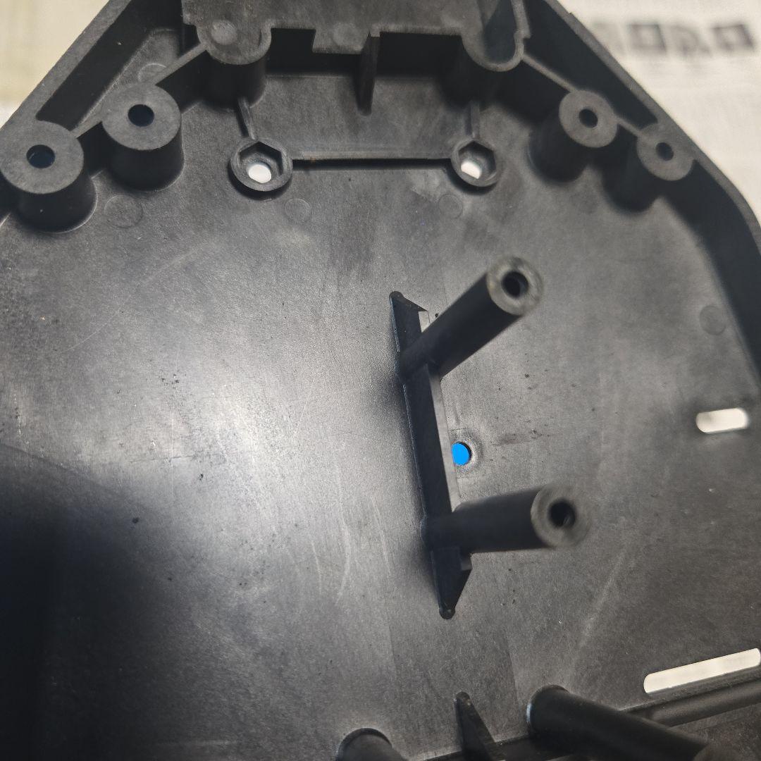 ジャンク長期保管品　タミヤ製　TA04用？ハード？シャーシ　使用済