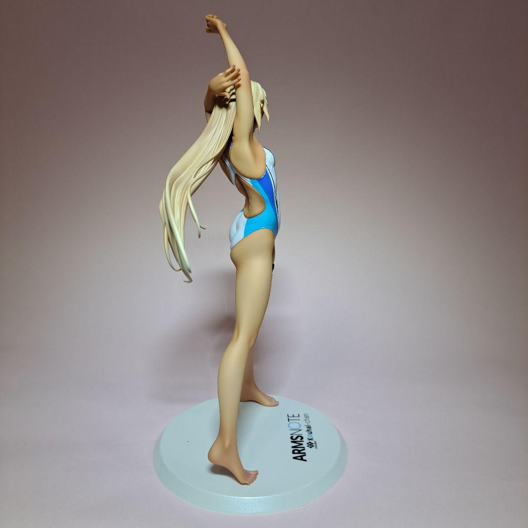 AMAKUNI 水泳部のコウハイちゃん 青色ラインの水着Ver.