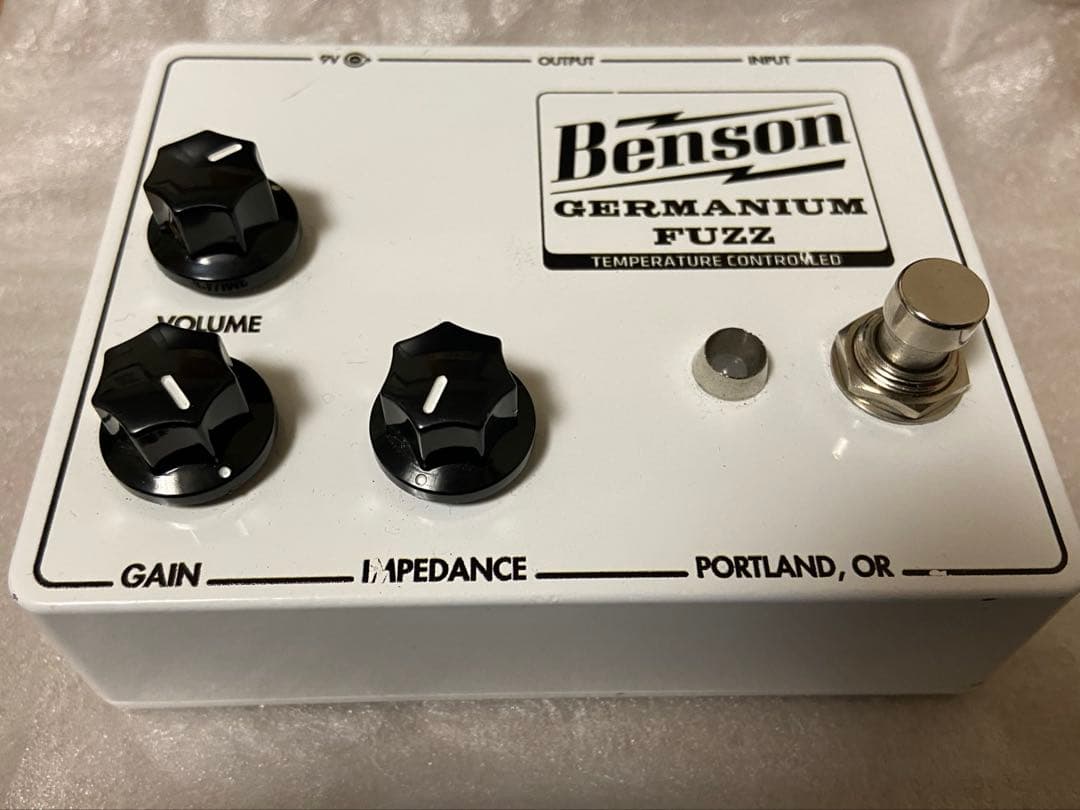 ギター Benson Amps Germanium Fuzz Amazon | Benson Amps Germanium Fuzz Black 限定カラー ゲルマニア