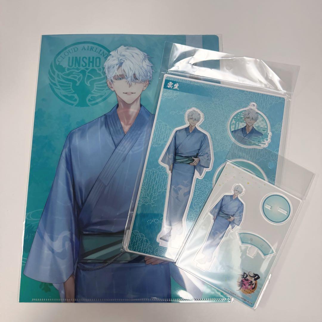 刀剣乱舞 雲生 軽装 アクスタ とうらぶ 刀剣乱舞STORE クリアファイル