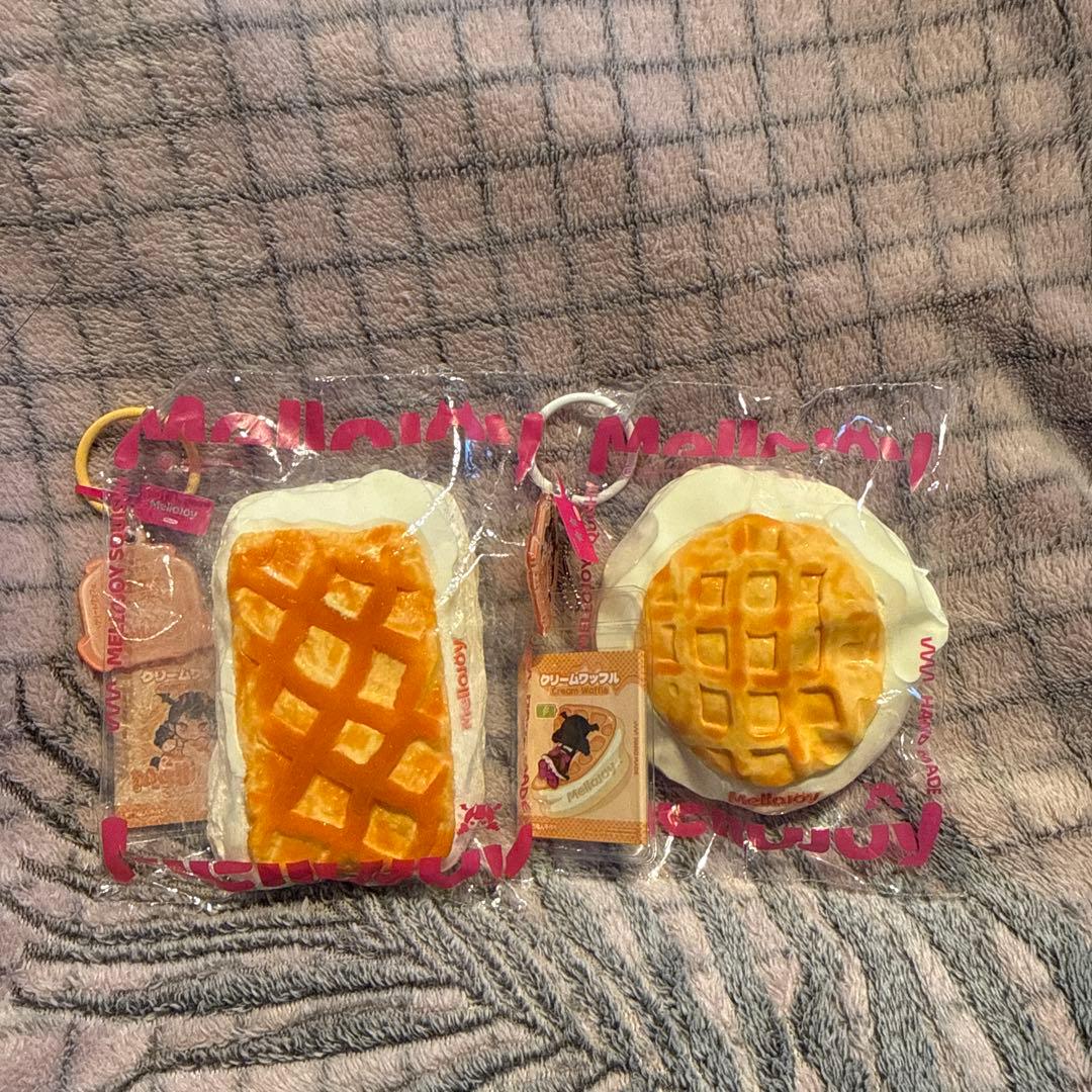 メロジョイ mellojoy ワッフル まる スクエア メロジョイ Mellojoy クリームワッフル スクエア まる - メルカリ