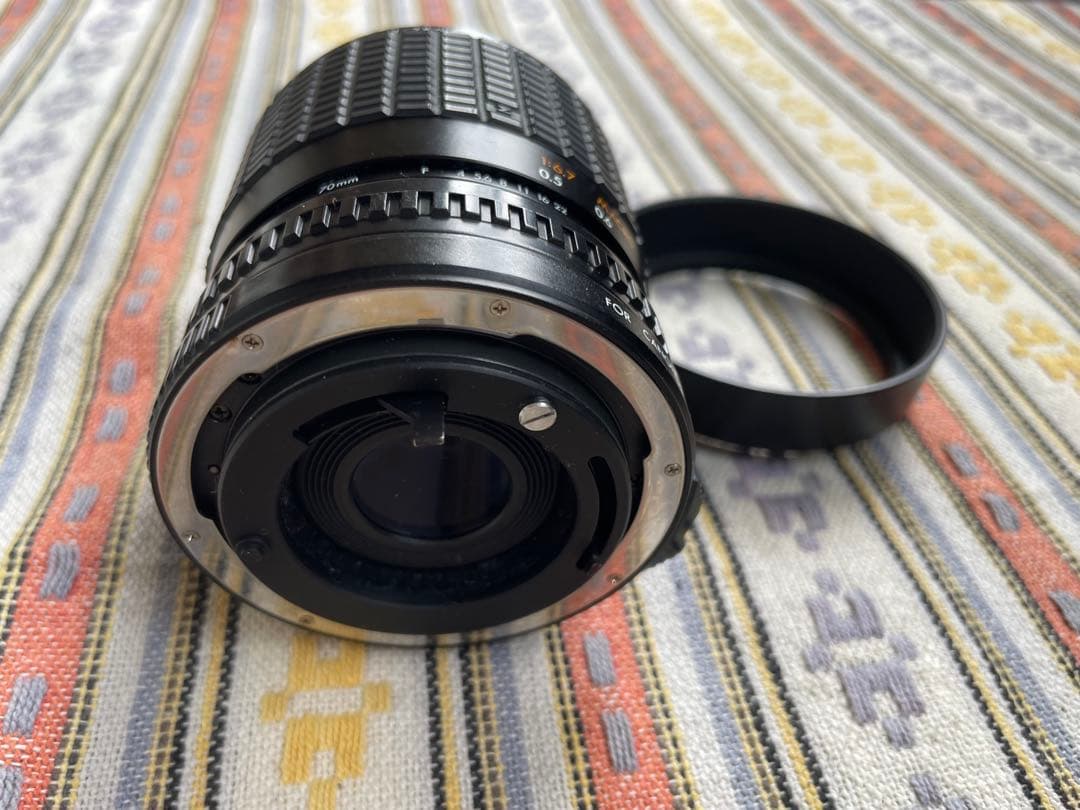 CANON AE-1 PROGRAM 50mm グリップ、シグマzoomレンズ付 - メルカリ