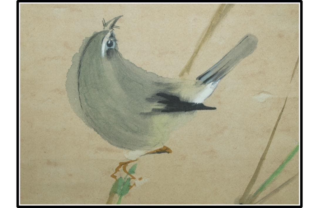 中国古美術　日本江戸時代肉筆掛け軸そ※9激安骨董品 X1163C16-4