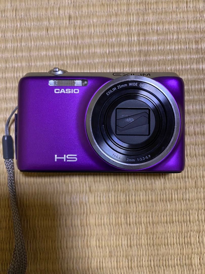CASIO EX ZR-20. コンパクトデジタルカメラ パープル - メルカリ