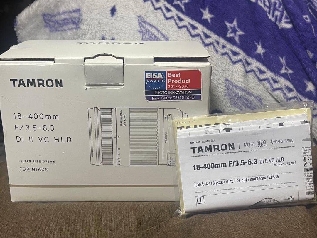 【超美品】タムロン 18-400mm F3.5-6.3 ニコン用