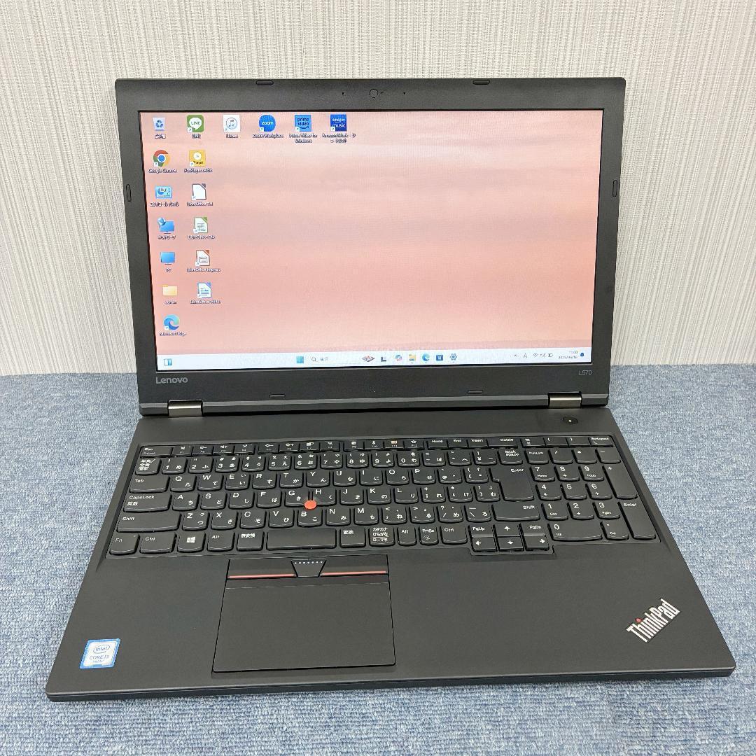 美品 ThinkPad ノートパソコン Windows11 オフィス付き SSD