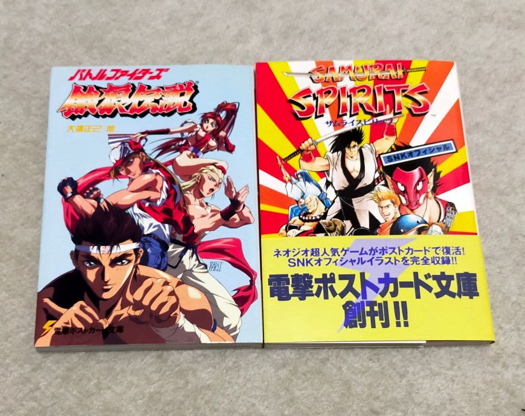 餓狼伝説 サムライスピリッツ 電撃ポストカード文庫 大張正己 画集