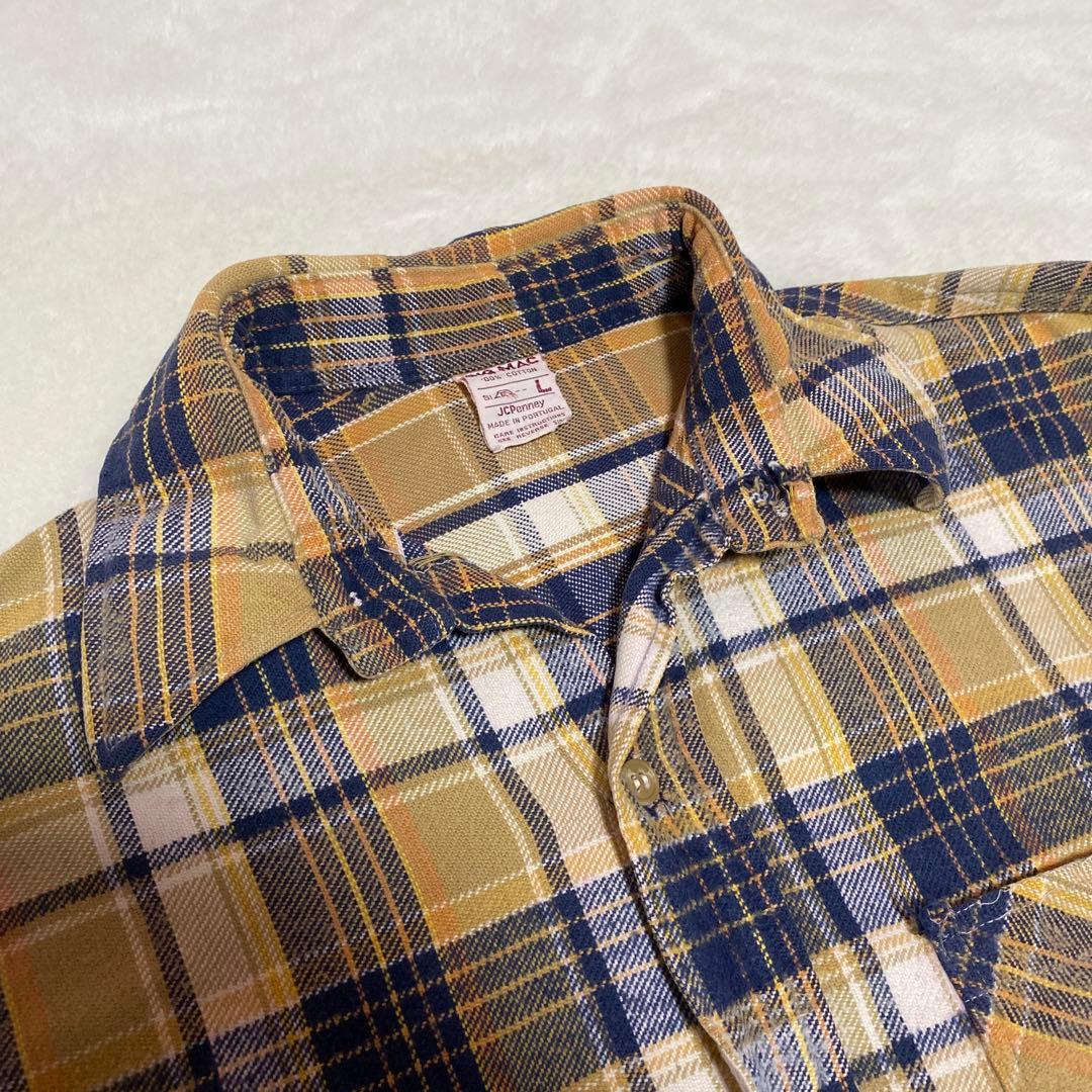 好配色 bigmac ネルシャツ ポルトガル製 ビンテージ - メルカリ