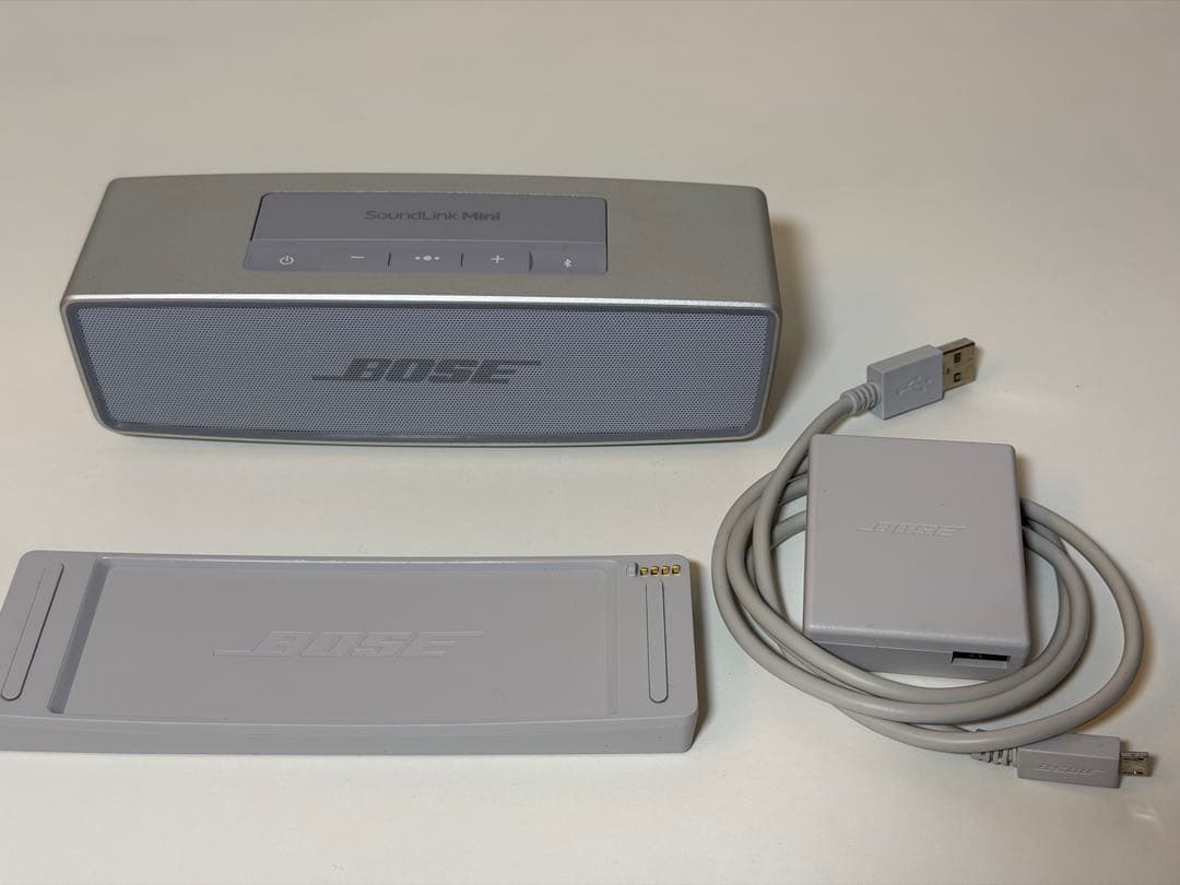 BOSE SoundLink Mini Ⅱ ワイヤレススピーカー シルバー - メルカリ
