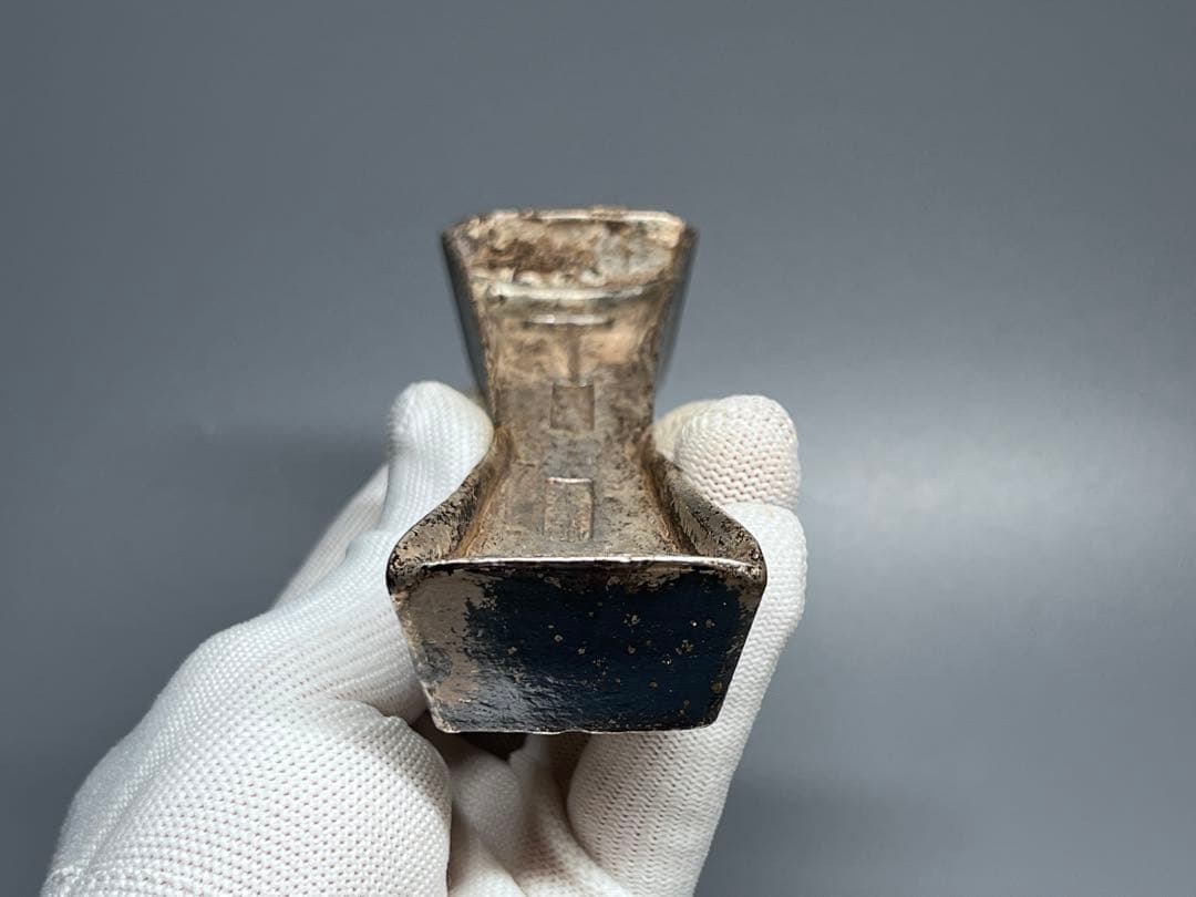 中国古美術 古錢 金属工芸 文鎮 順治年造 官錢局 厚重 コレクション