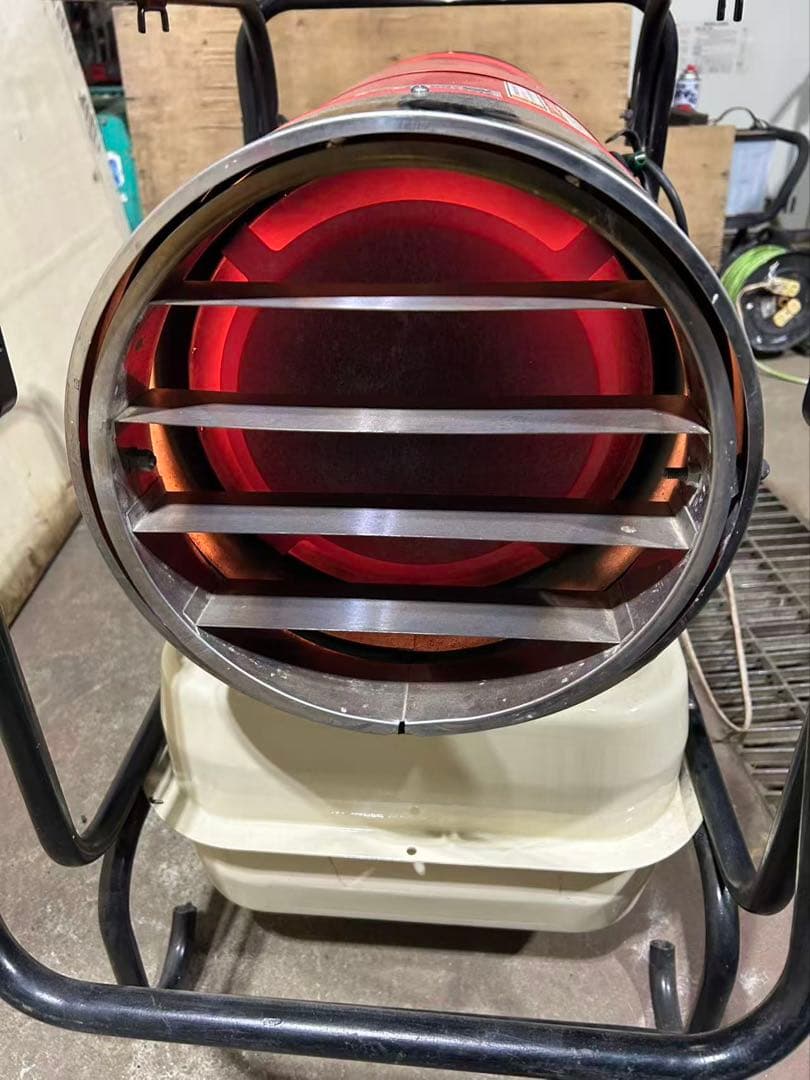 静岡製機 ホットガン HG125NⅡ 熱風ブロワー ストーブ (B881