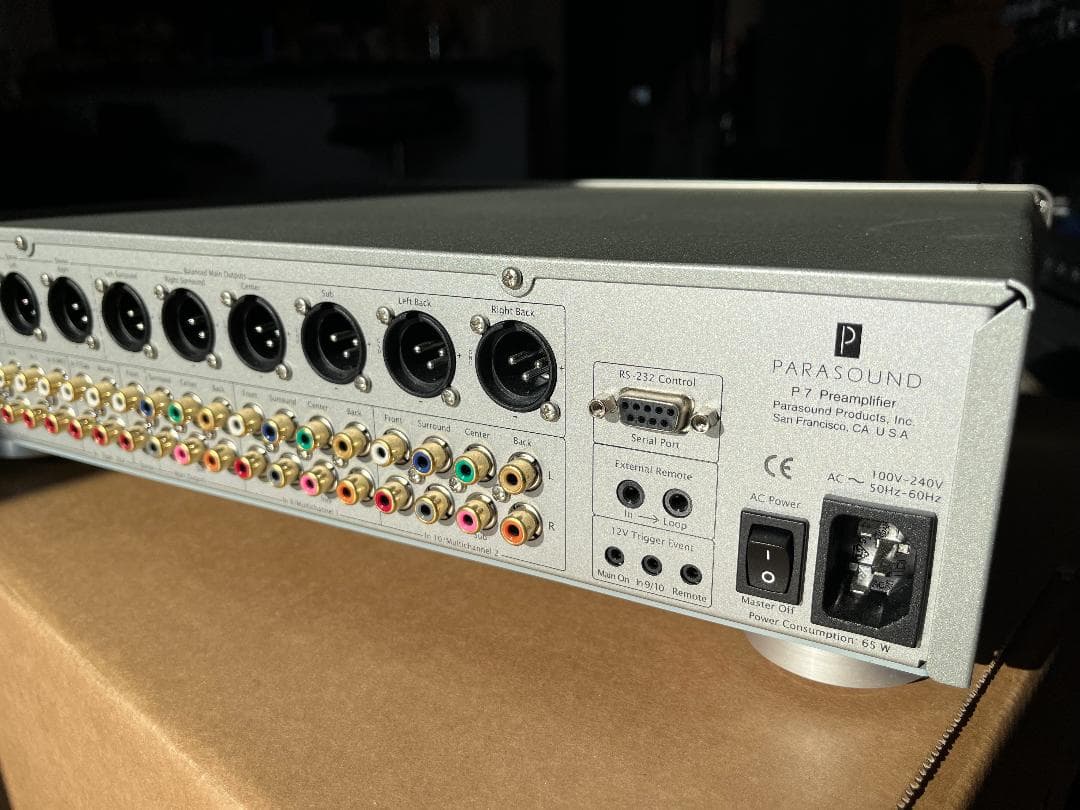 PARASOUND パラサウンド P7 プリアンプ 7.1ch