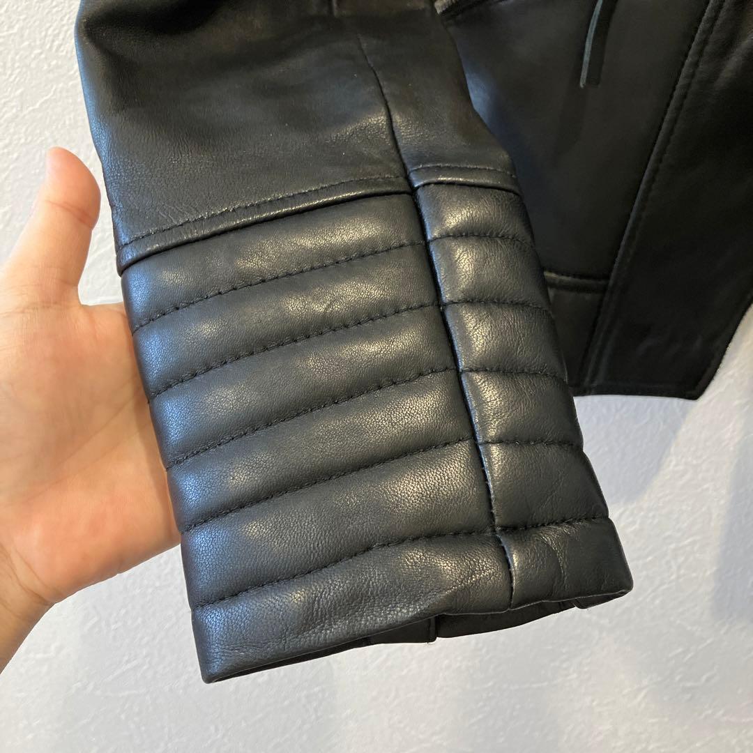 ZARA trf 本革 美品❤︎レザー ライダース ジャケット シープスキン