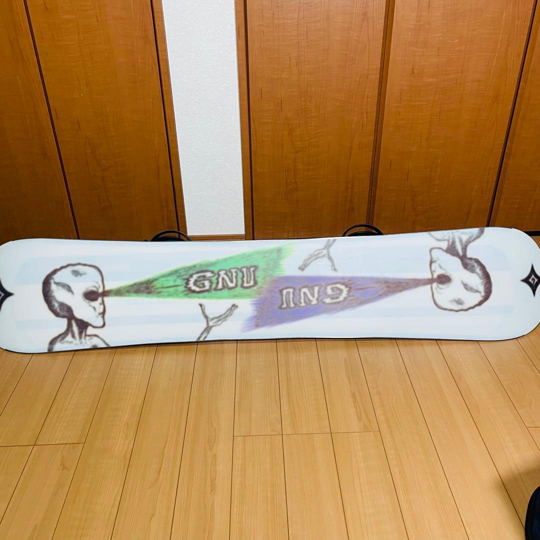 GNU FINEST 151cm スノーボード UNION TRILOGY - メルカリ