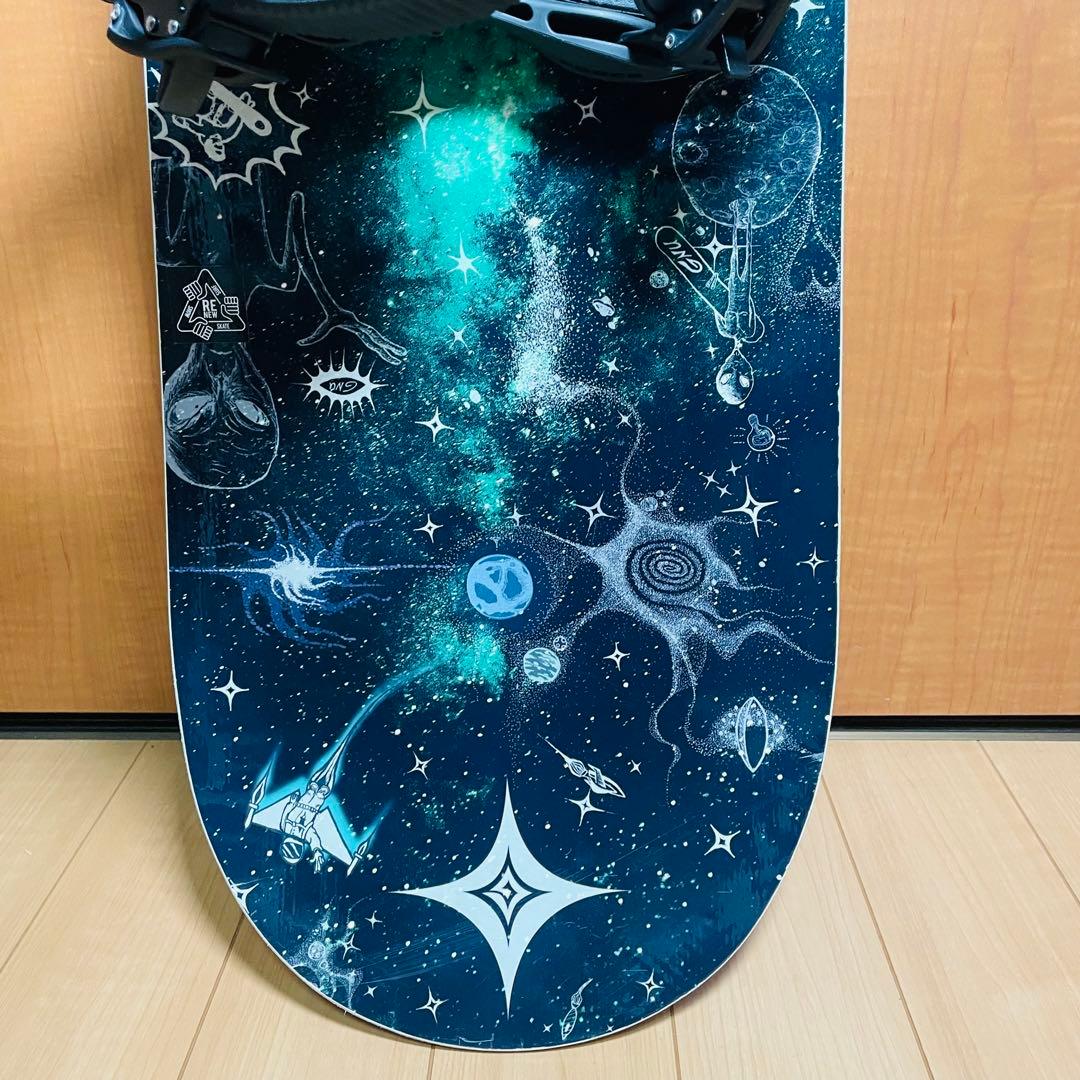 GNU FINEST 151cm スノーボード UNION TRILOGY - メルカリ