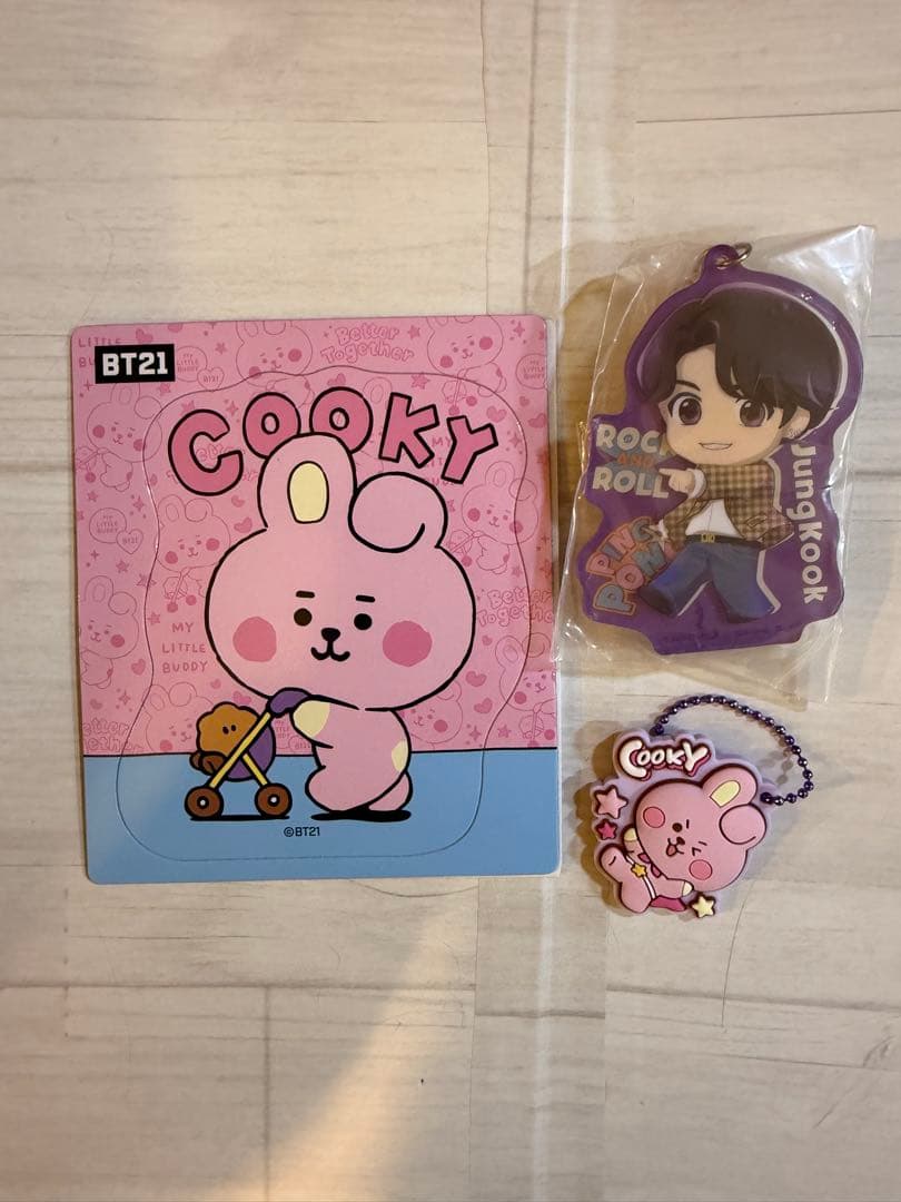 BTS cooky ジョングク グッズセット 3点 - メルカリ