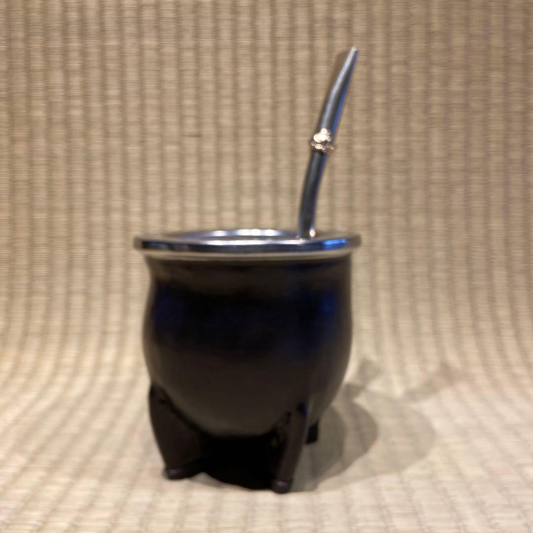 マテ壺・ボンビージャ 2点セット マテセット マテカップ、ボンビージャ、マテ茶葉500g | Okiya Guest House