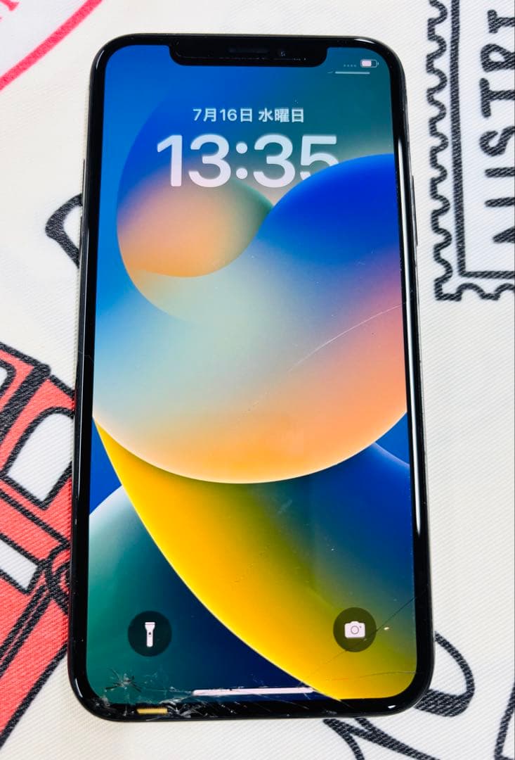 ジャンク】Apple iPhone X 256GB MQC12J/A