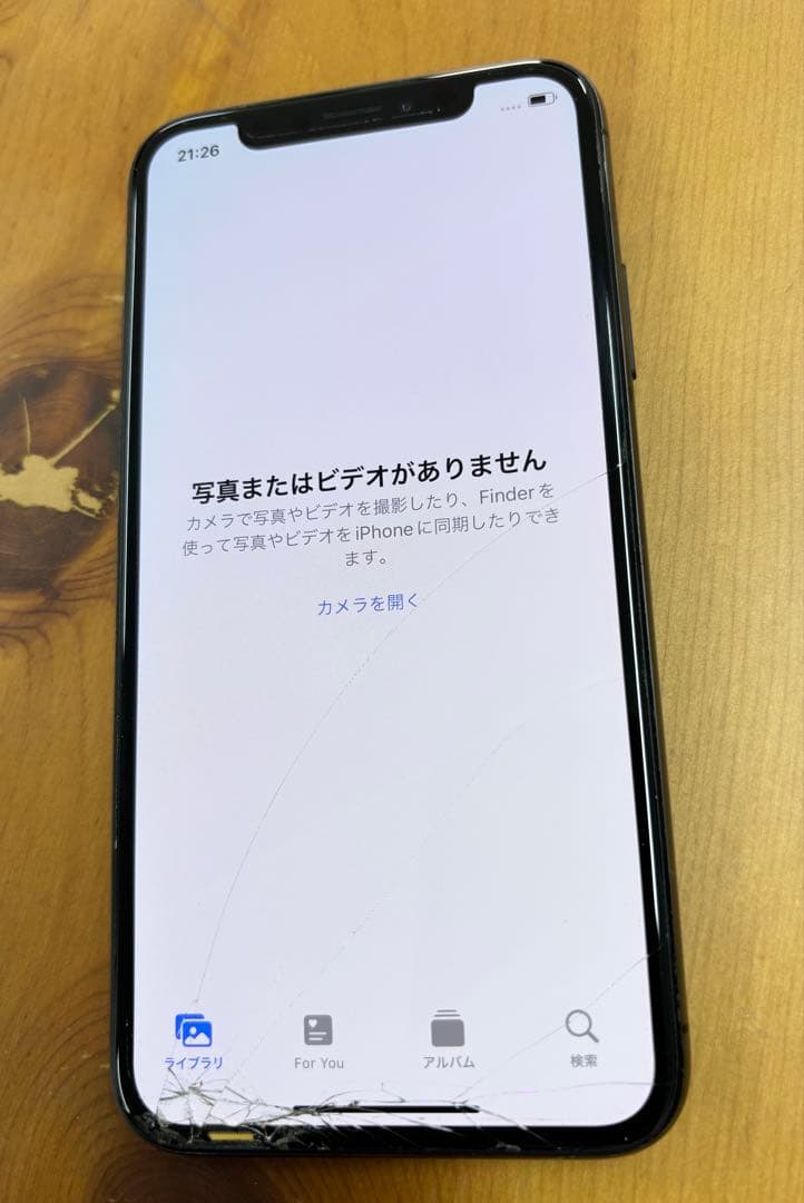ジャンク】Apple iPhone X 256GB MQC12J/A