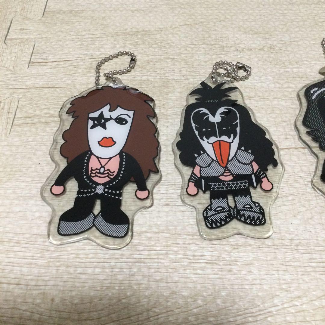 KISS アクリルキーホルダー 4個セット