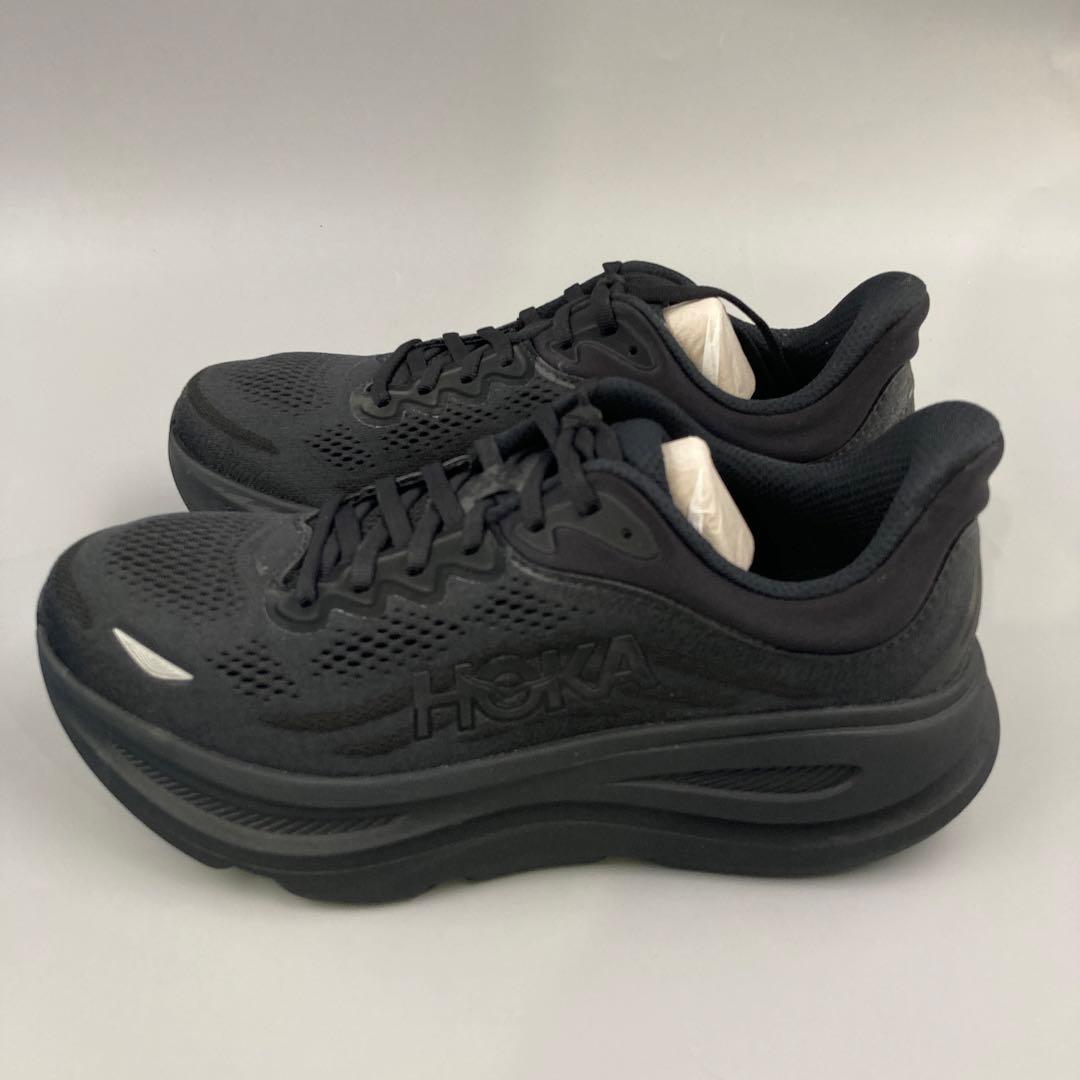 ★HOKA BONDI 9 ブラック 9D 【26.5cm】