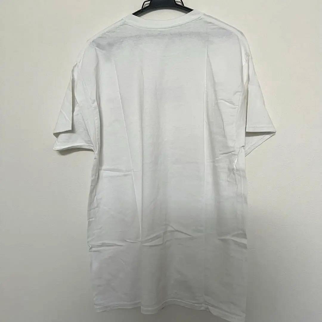 KUZIRA Tシャツ Lサイズ ホワイト レッド - メルカリ