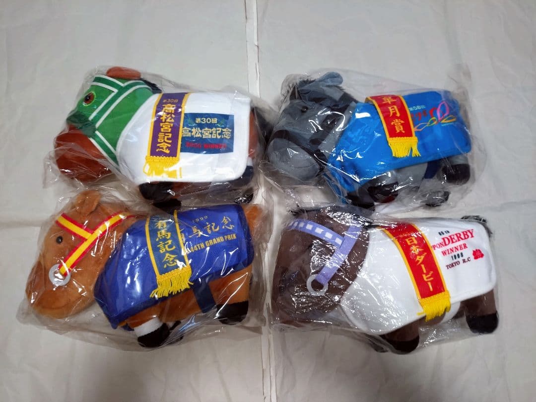 サラブレッドコレクション　スクラッチ　第三第 馬服ぬいぐるみ　コンプリートセット