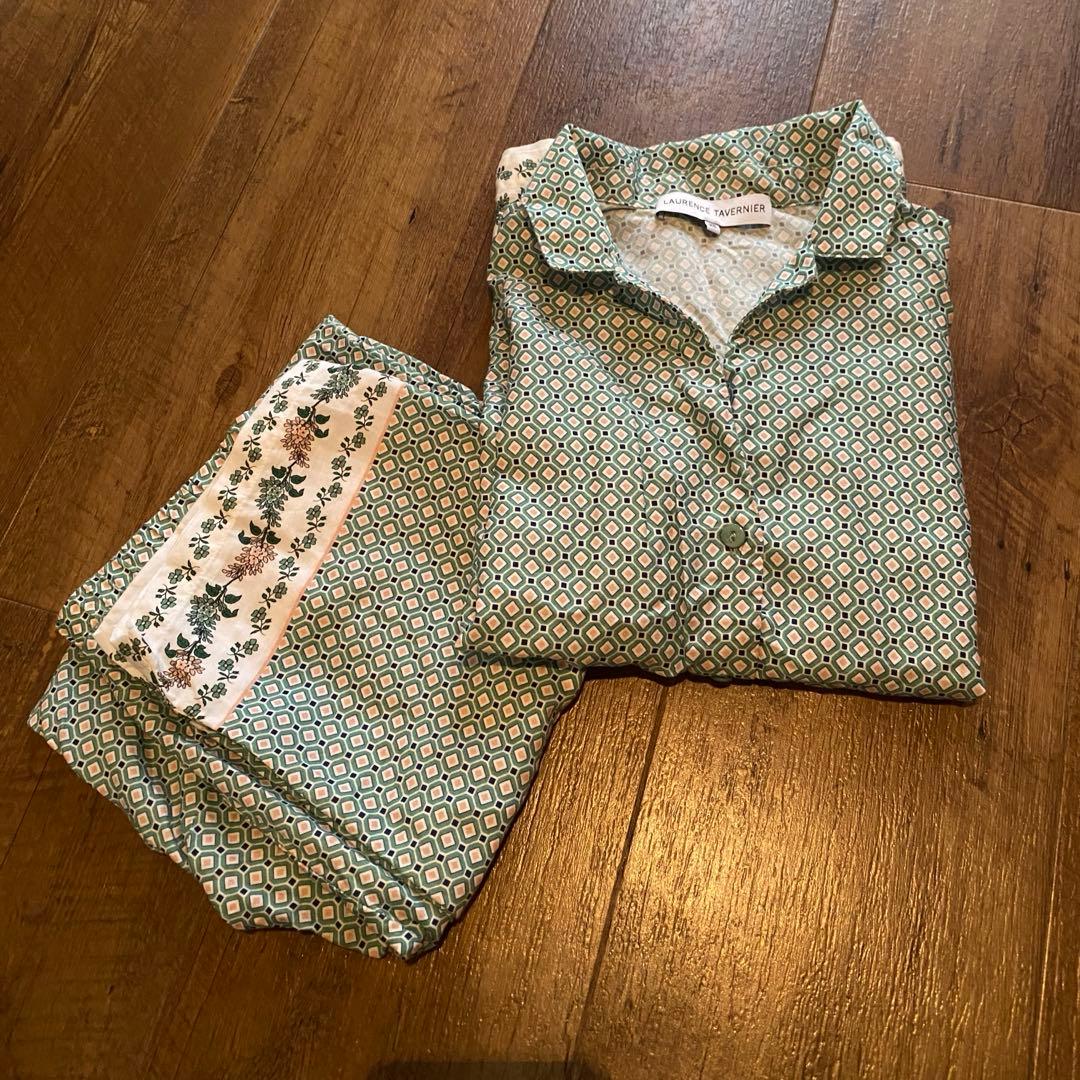 フランスLAURENCE TAVERNIERローランスタベルニエパジャマXS Laurence Tavernier Dandy - Luxury パジャマ - Yves Delorme