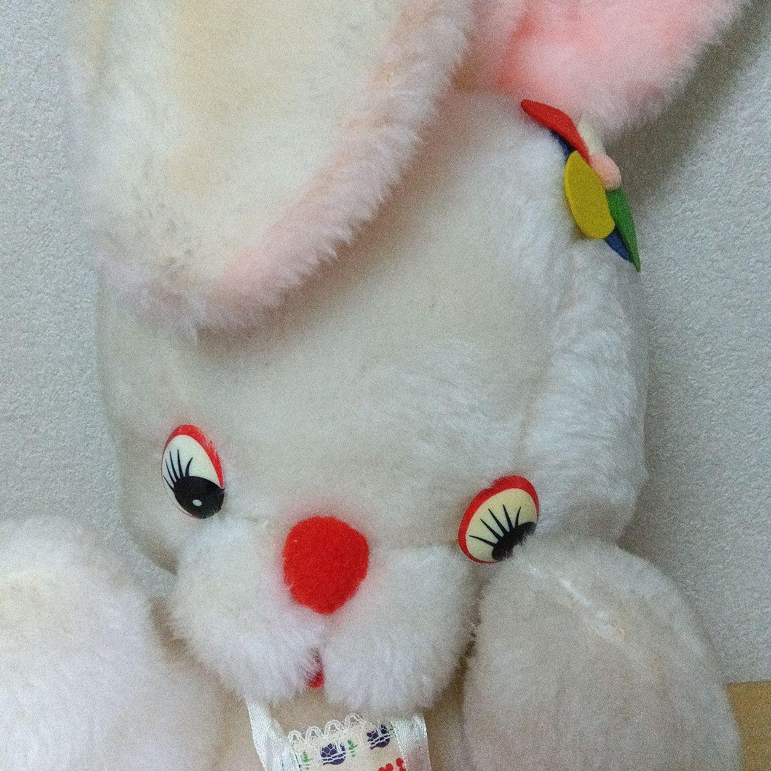 超レトロ●昭和レトロ　三英トイ　ウサギのぬいぐるみ　2点セット