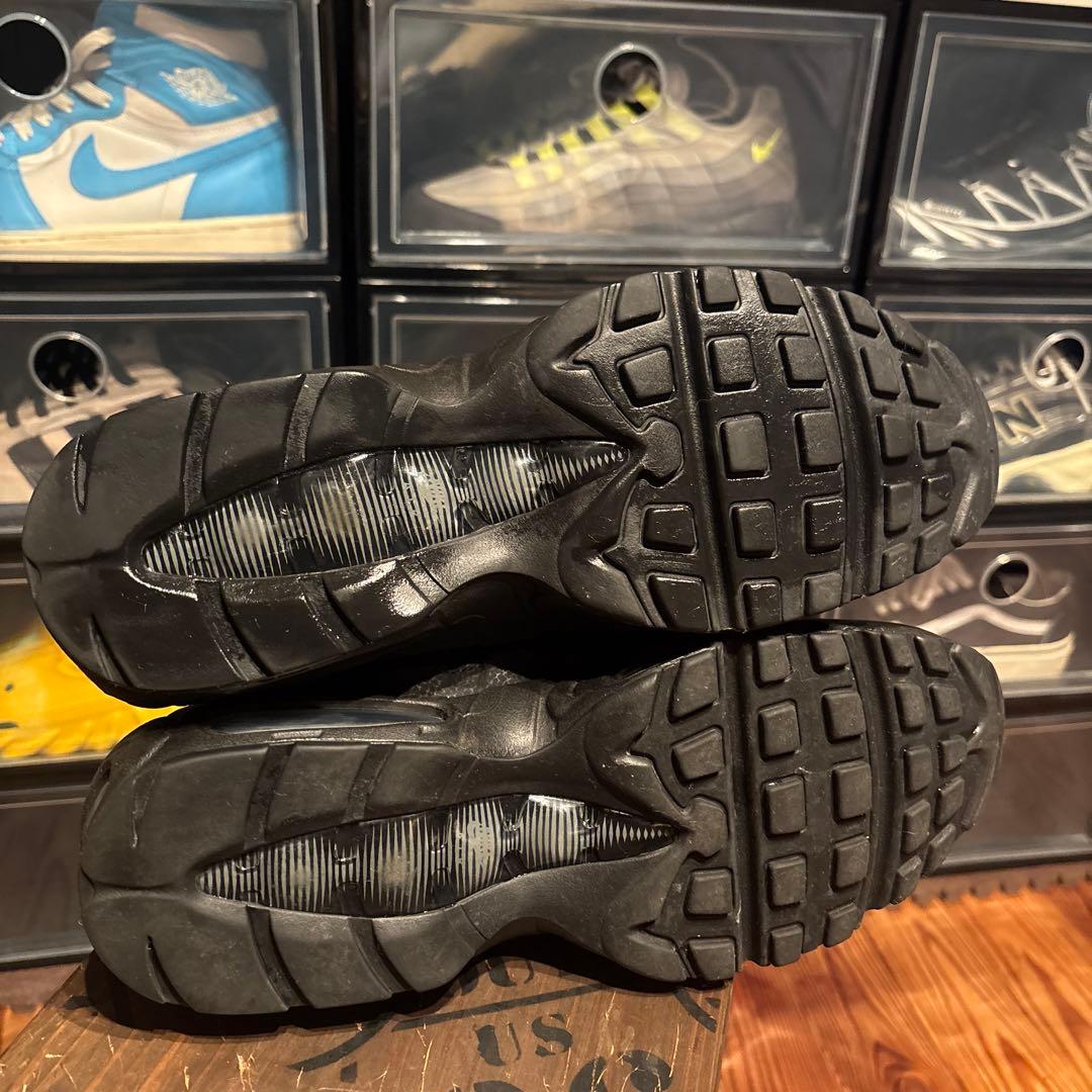 ⚠️NIKE エアマックス95 トリプルブラック 27.0cm 美品 早い者勝ち