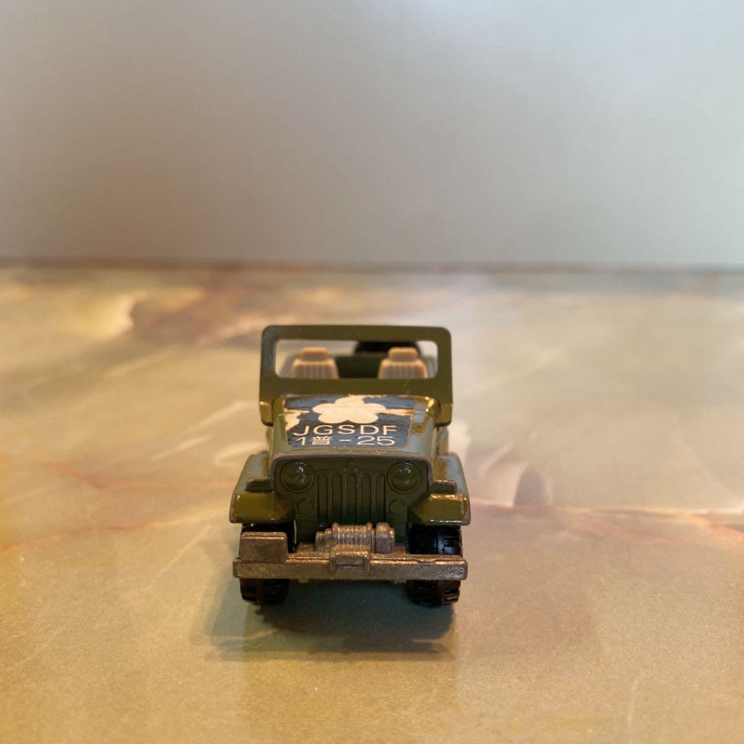 トミカNO.25 三菱 ジープ H-J58 (自衛隊) 黒箱 日本製 - メルカリ