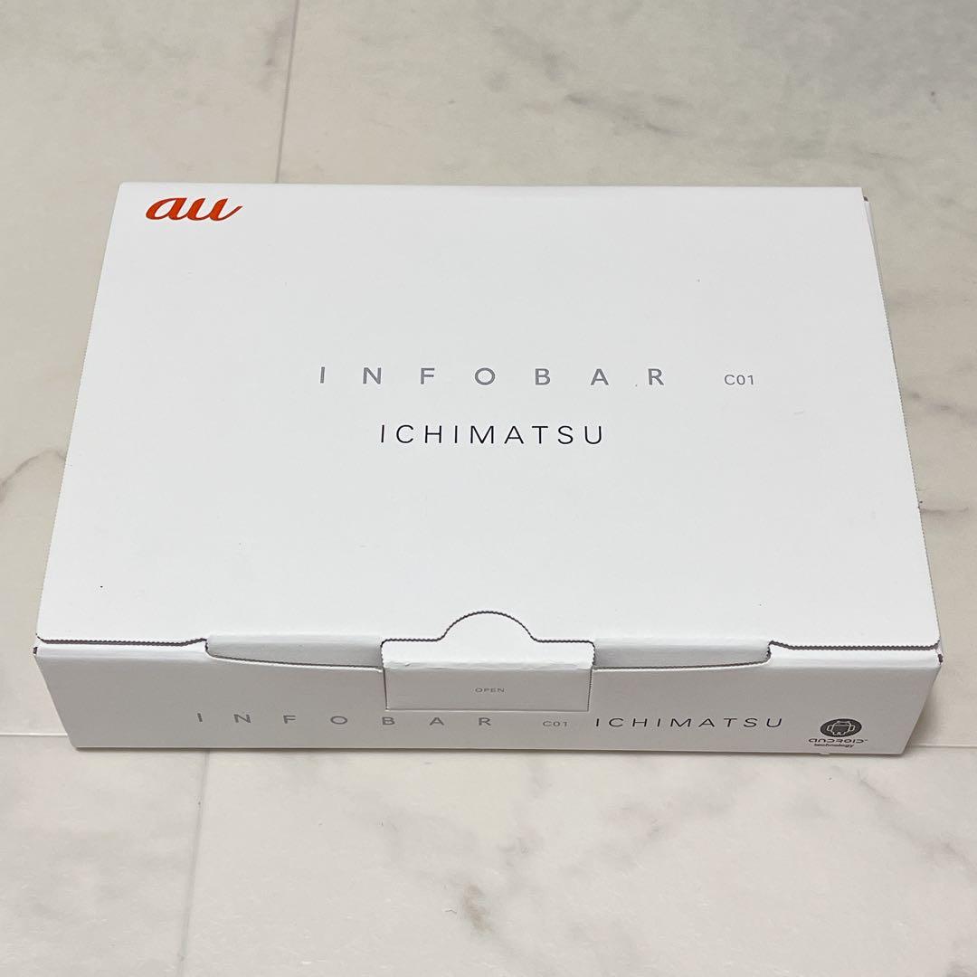 新品未使用　INFOBAR ICHIMATSU C01　インフォバー　イチマツ