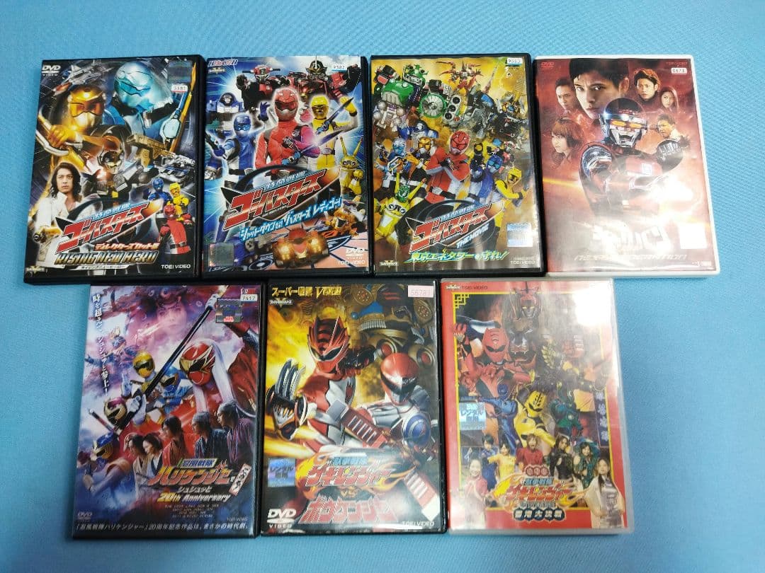 戦隊もの レンタルアップ DVD 83点 まとめ大量セット - メルカリ