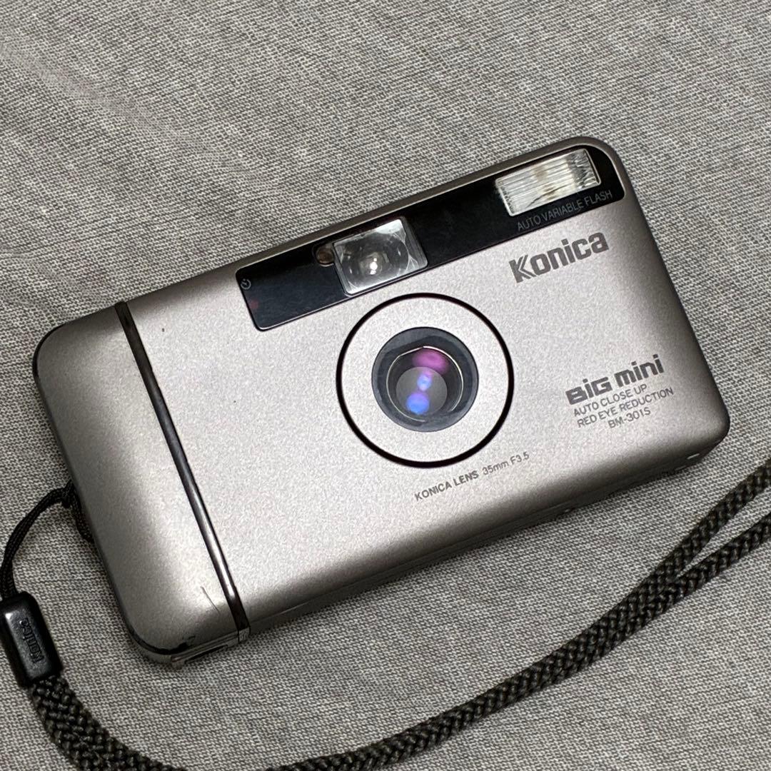 コニカKonica BIGMINI BM-301Sビッグミニ フィルムカメラ - メルカリ