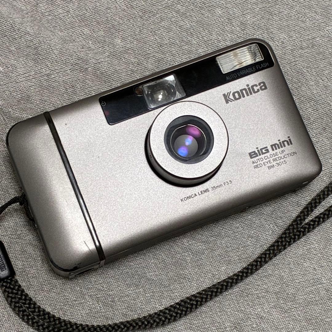 コニカKonica BIGMINI BM-301Sビッグミニ フィルムカメラ - メルカリ