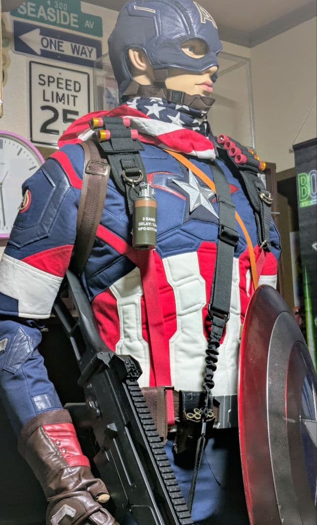 Brother　Corn 等身大フィギュアキャプテンアメリカ 上半身