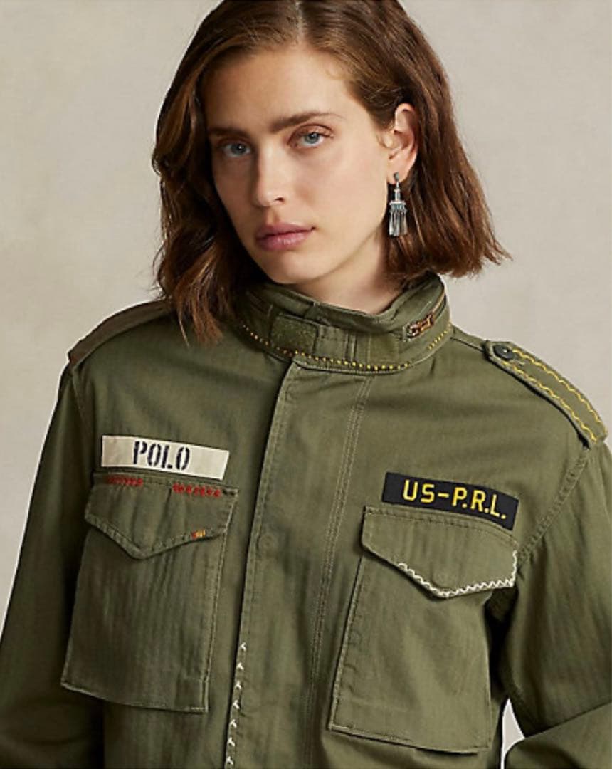 新品♡ラルフローレン♡ボクシーフィット デストロイドヘムジャケット