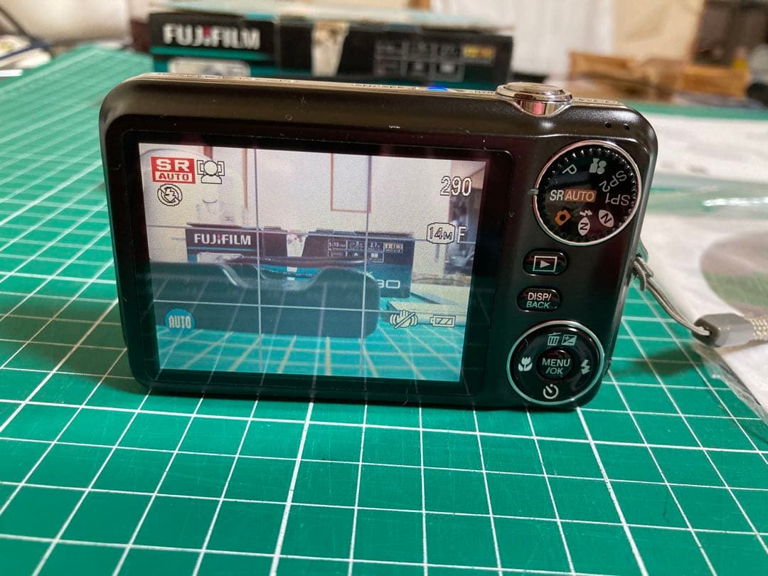 FUJI FILM JX280 ハンディデジカメ 粋なブラックボディ - メルカリ