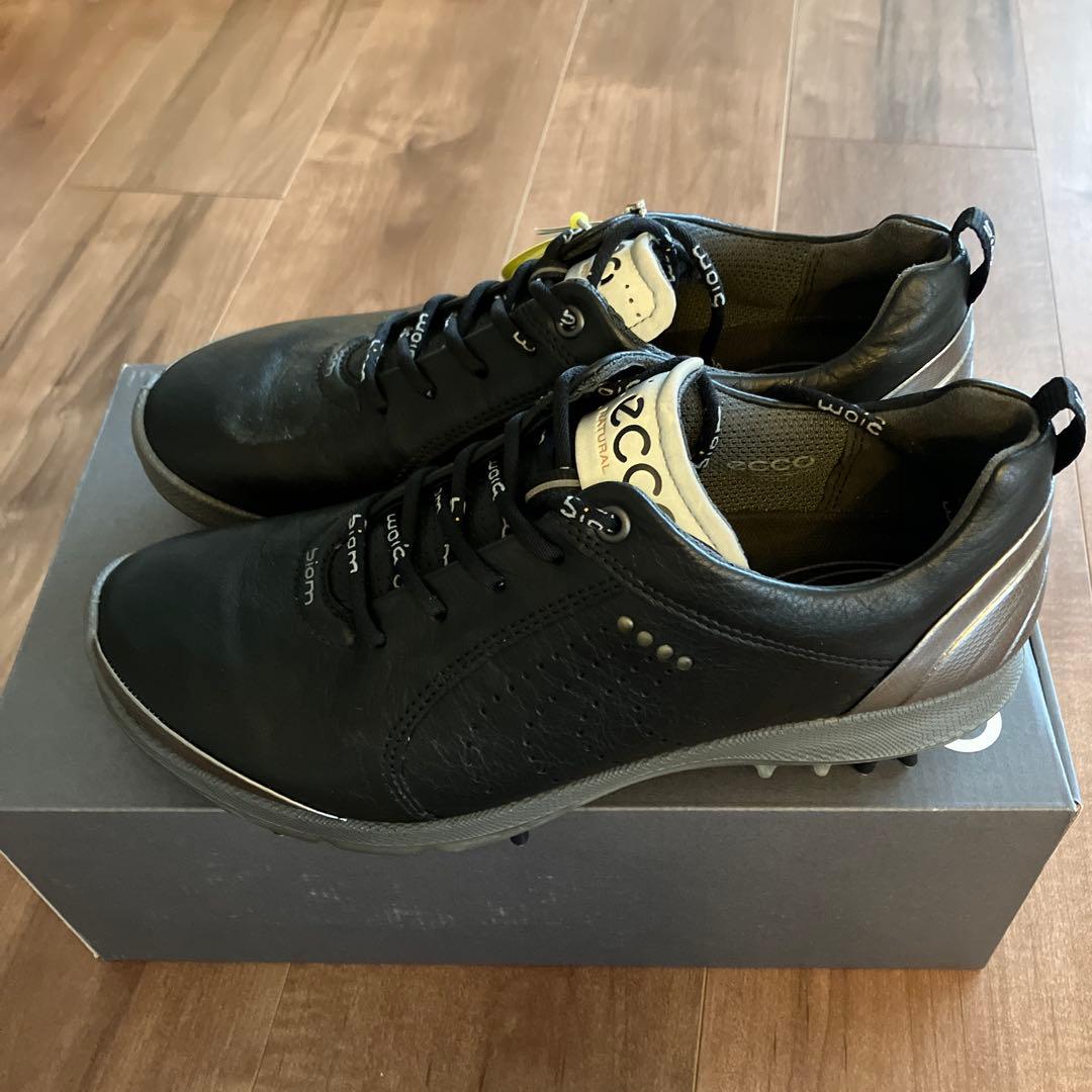 ECCO ゴルフシューズ 未使用 女性用 38サイズ ブラック 24センチ