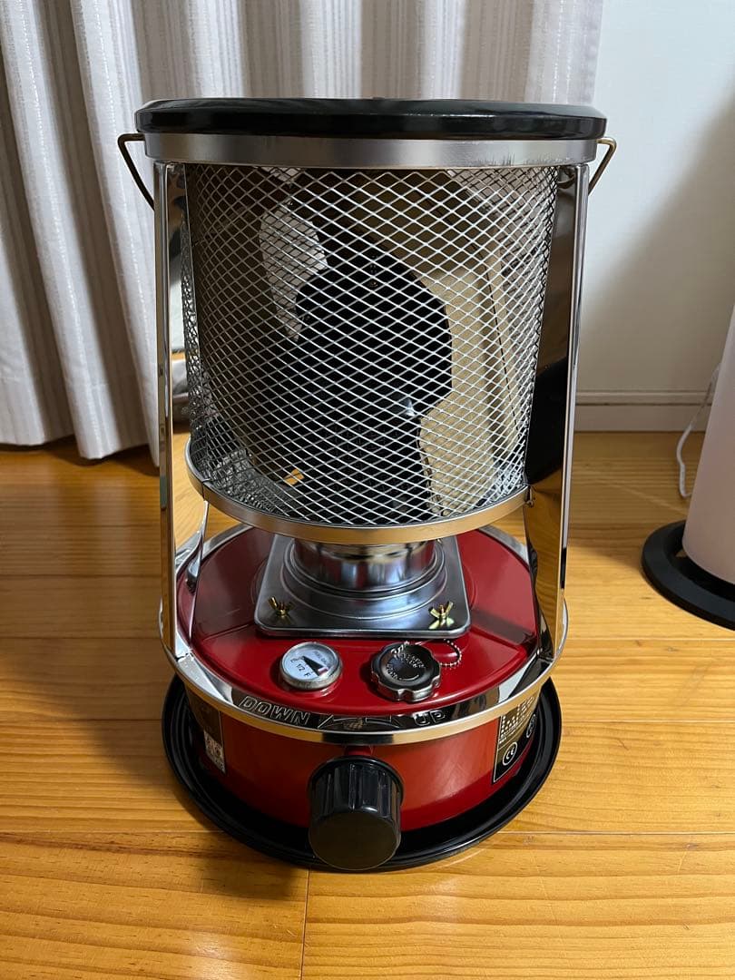 自然通気形開放式ストーブ　屋外用 サンポット FF式輻射ストーブ ゼータスイング 木造18畳 クール