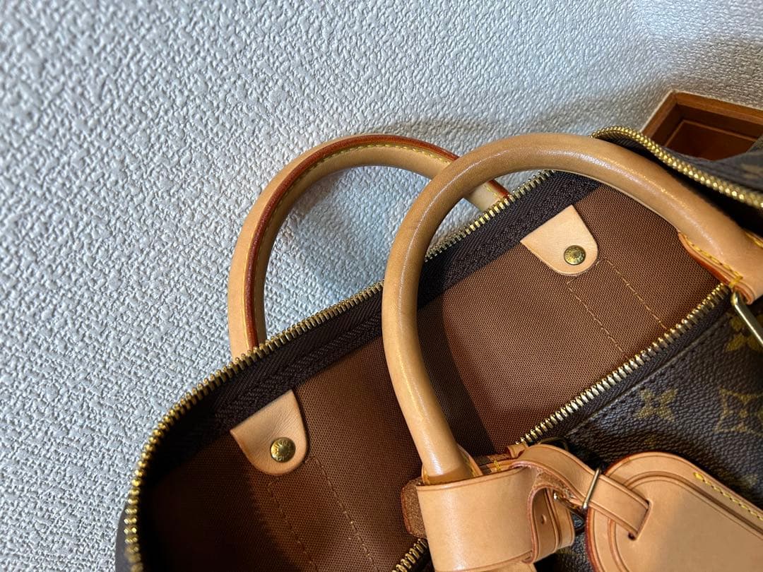 ルイヴィトン モノグラム キーポル45 ブラウン ボストンバッグ