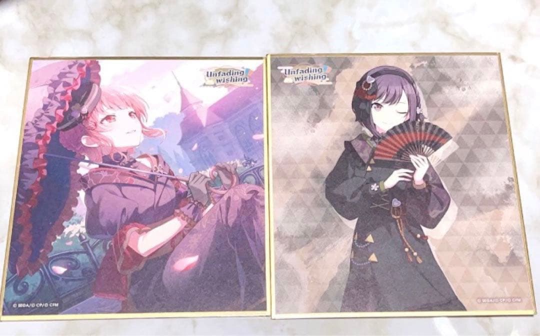 プロセカ ミニ色紙 第54弾A 特訓後 桃井愛莉 星2 東雲絵名 セット売り