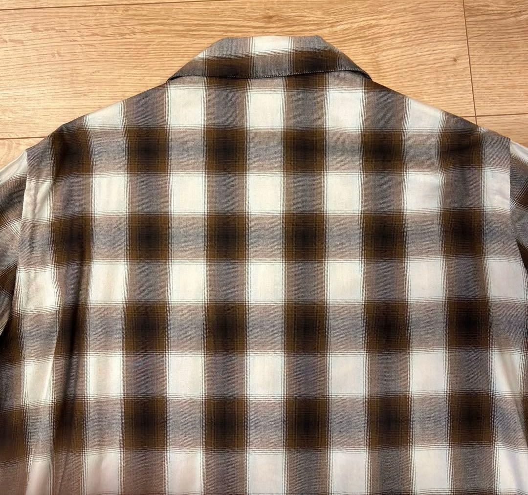 Uアローズ別注 サルヴァトーレピッコロ オンブレチェック オープン