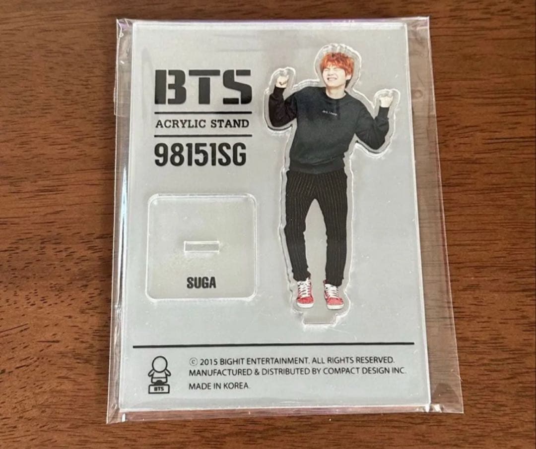 BTS SUGA ユンギ　公式　アクリルスタンド　 10点セット
